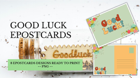 FibeiDigiCards_ePostcard - Title: Goodluck Design 3