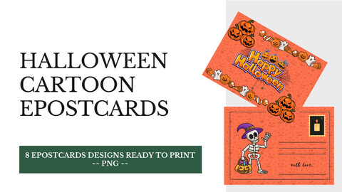 FibeiDigiCards_ePostcard - Title: Halloween Design 1