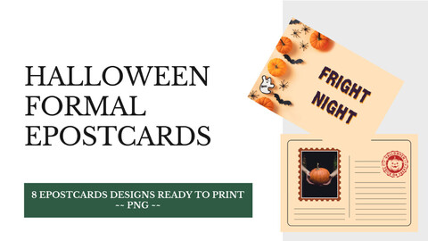 FiBeiDigiCards_ePostcard - Title: Halloween Design 2