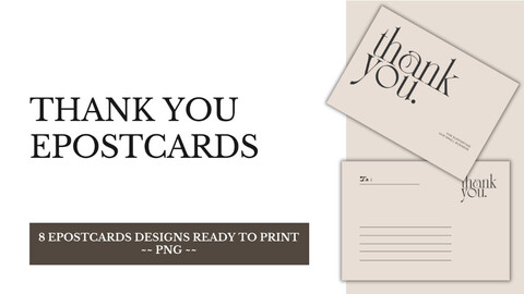 FiBeiDigiCards_ePostcard - Title: Thank You Design 2