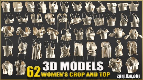 62 women's crop and top