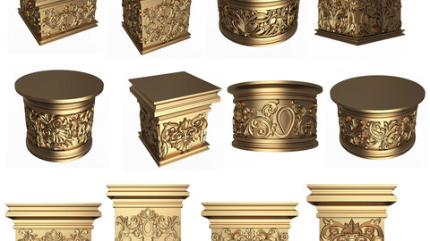 Collection of Capitals 03