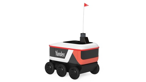 Yandex Delivery Robot | 3D Model