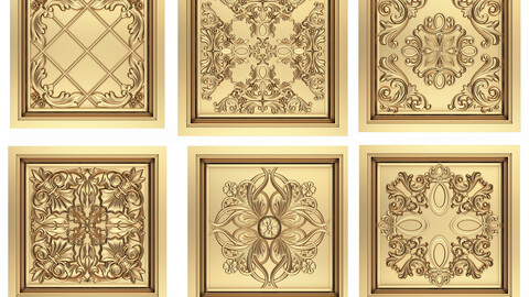 Collection of Ceiling Tiles 02