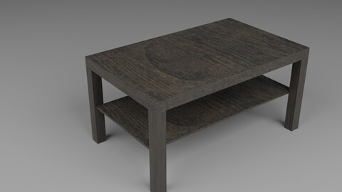 Ikea LACK Coffee table - .FBX .OBJ .STL