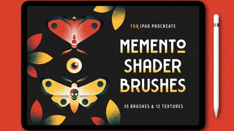 Memento Shader Brushes for Procreate