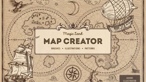 Magic Lands: Vintage Map Creator