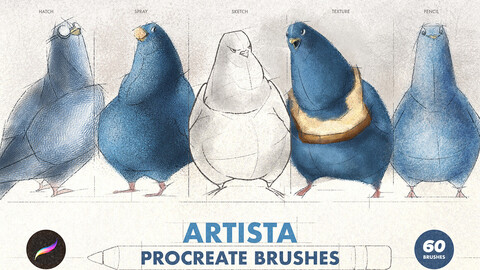 Artista Procreate Brushes