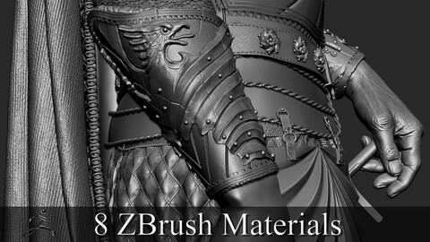 Fatmir's ZBrush Materials/MatCaps