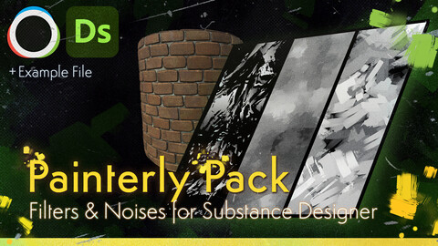 Substance Painterly Pack [Substance Designer Custom Nodes]