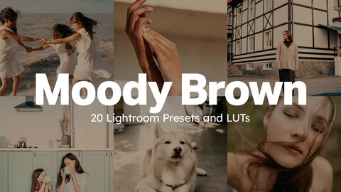 20 Moody Brown LUTs & Lightroom Presets