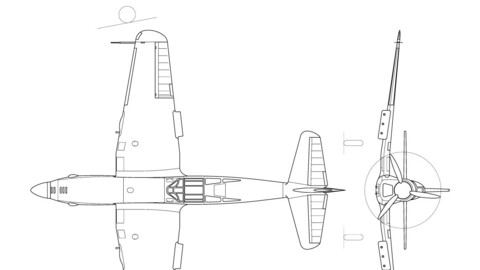 Caudron 760 svg vector file.eps