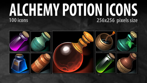 Alchemy Potion Icons