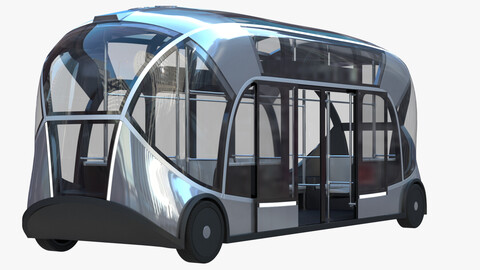 Self-driving city bus