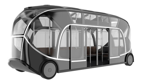 Self-driving city bus concept