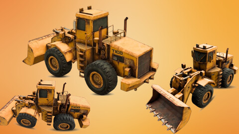 Tractor 3D model