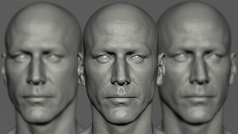 Old Keanu Reeves - Likeness sculpt