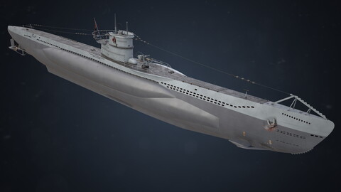 German Type VIIC U-Boat