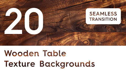 20 Wooden Table Texture Backgrounds