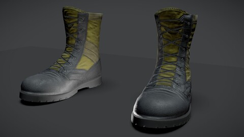 M-1966 US Military Jungle Boots