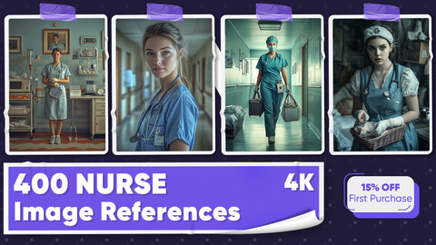 400 Nurse Image References - Vol 01