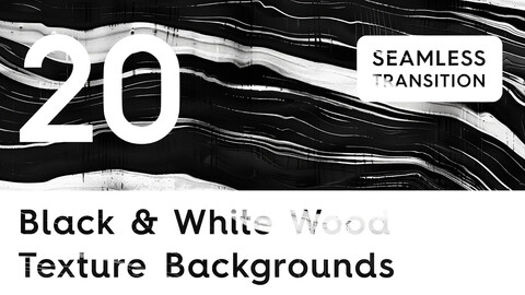 20 Black and White Wood Texture Backgrounds