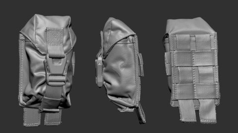 RAW LASER SCAN: Velmet Grenade Pouch