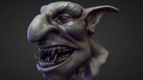 HEAD61 high poly sculpt