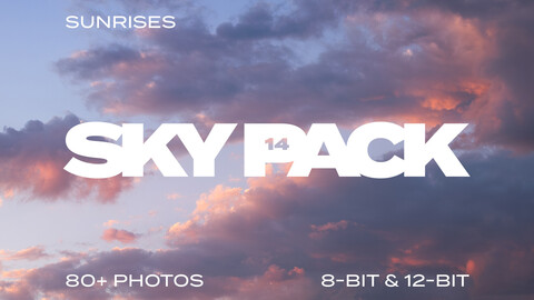 Sky Pack 14 / Sunrises / Clouds reference pack