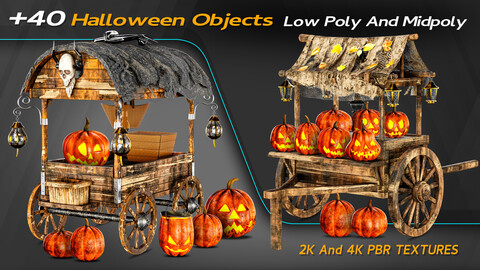 Halloween Bundle / +40 Objects