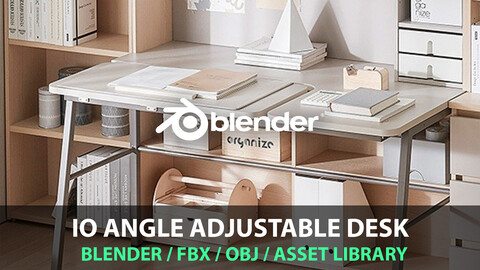 io angle adjustable desk