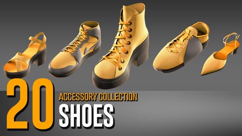 20 Shoes- Accessory Collection- VOL 06