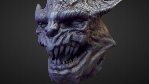 HEAD62 high poly sculpt