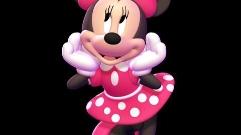 Minnie Mouse 3D print model