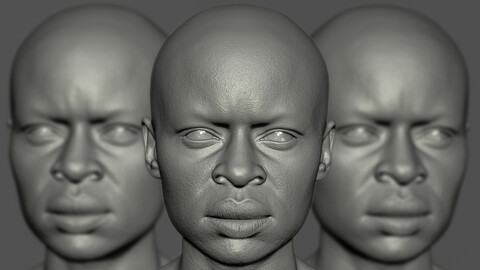 Danai Gurira - Likeness sculpt