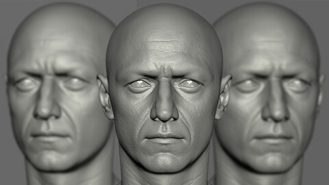 James McAvoy - Likeness sculpt