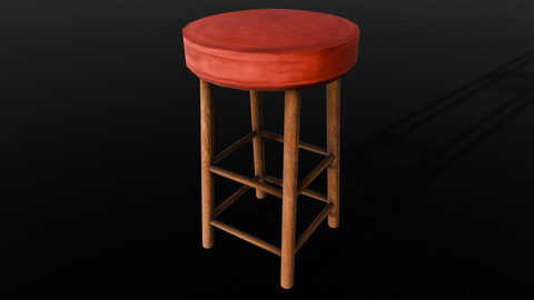 Stool Chair 3D model