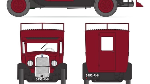 CITROEN C4 "Splendid Hôtel" car blueprint