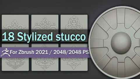 Stylized stucco