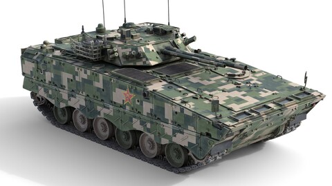 ZBD 04 Infantry Fighting Vehicle Chinese