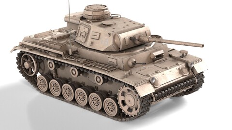 German Panzer III Tank