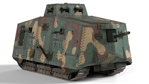 A7V Sturmpanzerwagen Heavy Tank