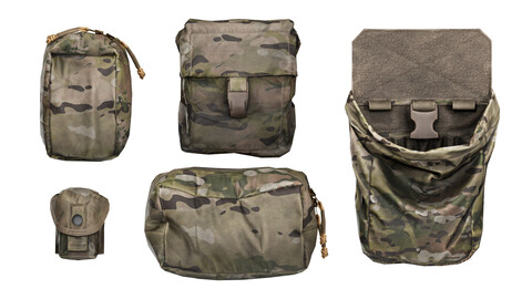 ADA MILITARY POUCHES BUNDLE