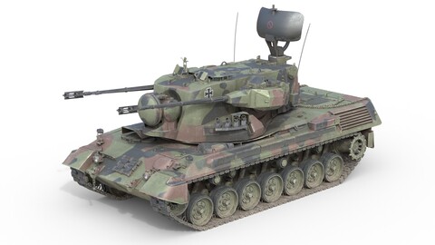 Flakpanzer Gepard 1A2 Anti Aircraft Tank