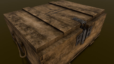 Locker Box 3D model