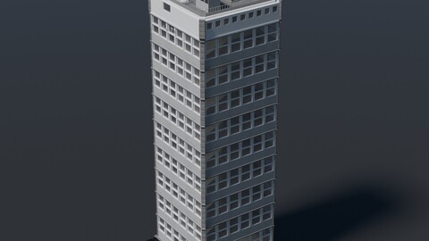 Skyscraper 1 - 3D-Model