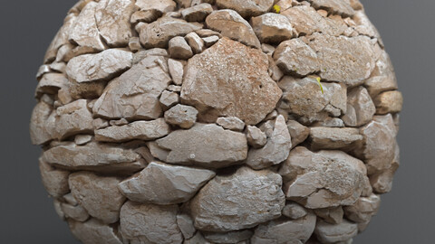 Wall, stone 03506 – PBR Material GamesTextures.com