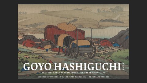 Goyo Hashiguchi Procreate Kit