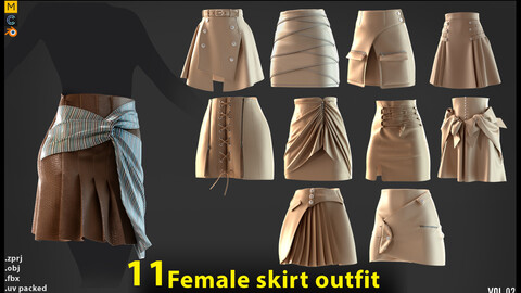 11 female skirts outfit