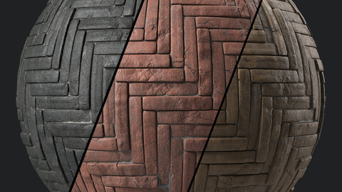 Stone Wall Materials 120- Sbsar Pbr 4k Seamless